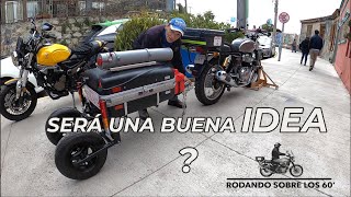 Carrito de Arrastre I Parte 1 I MotoVlog por Chile [upl. by Inalial679]