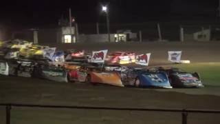 IMCA Deery Brothers Late Model feature Cedar County Raceway 8216 [upl. by Eilrahs556]