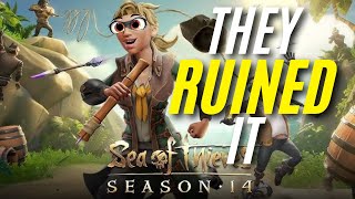 Season 14 RUINED Sea Of Thieves [upl. by Areis1]