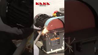 Kaka Industrial 4quot x 40quot Belt amp 6quot Disc Combo Sander with 750W motor input 110V metalworking [upl. by Neumeyer]