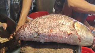 10kg big rui fish cutting  New style fish cutting video  Amazing fish cutting [upl. by Aehsrop]