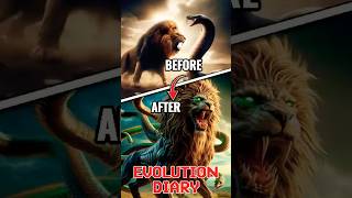 Want AMAZING Hybrid Evolutions Watch This Now shorts animals lion [upl. by Gerg]