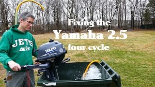 Yamaha 25hp Outboard Fix [upl. by Viglione]