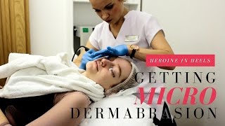 Getting Microdermabrasion and a Vitamin C Skin Peel [upl. by Nawj]