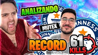 REACCIONANDOANALIZANDO  MUTEX  WORLD RECORD 61 KILLS SOLO SQUADS COD WARZONE [upl. by Ahsaeyt]