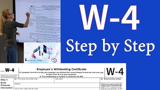 W4 tax form  w4 tax form How to fill out w4 tax form  Step by step walkthrough of w4 [upl. by Aihsyla]