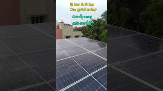 ⚡⚡ On grid solar energy 2kw and 3kw waaree solar panels greenenergy ongridsolar ongrid trending [upl. by Eloci207]