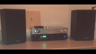 CDPlayer TechniSat DIGITRADIO 143 CD  Sunbuck AV628BT Amplifier Sound test [upl. by Kuhlman]