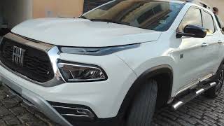 Nova frente da Fiat Toro ranch 2022 adaptada na Fiat Toro 24 flex 2017 [upl. by Allecram6]