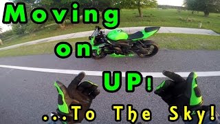 Whats it like upgrading from a 250300 to a 600cc ZX6R Motorcycle [upl. by Etnauj130]