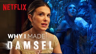 Why I Made Damsel  Millie Bobby Brown  Netflix [upl. by Nohsram]