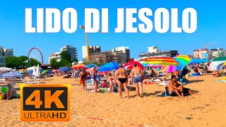 Italy Lido Di Jesolo summer walk 21 July 2024 [upl. by Viridi56]