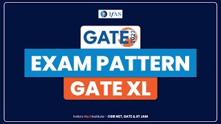 Exam Pattern of GATE XL  IFAS [upl. by Eneiluj326]