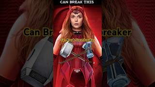 Wanda Can Break Thor Stormbreaker   Witch  Thanos Shield avengers wanda thor shorts [upl. by Aelanna55]