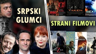 SRPSKI GLUMCI U STRANIM FILMOVIMA [upl. by Edda]