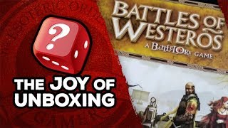 The Joy of Unboxing Battles of Westeros House Baratheon Expansion [upl. by Courtenay744]