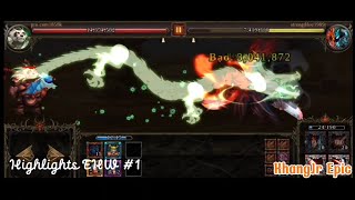 Highlights EHW 1  Noel Miho 1 Lướt Trắng Máu  Epic Heroes War  highlights [upl. by Barabas]