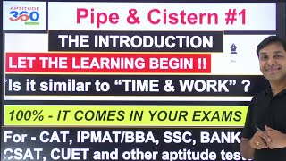 1 Pipe amp Cistern  Learn from the Basics  The Concept of Negative Work  Is it similar 2 TimeampWork [upl. by Hcirdeirf]