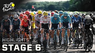 Tour de France 2024 Stage 6  EXTENDED HIGHLIGHTS  742024  Cycling on NBC Sports [upl. by Maxama]