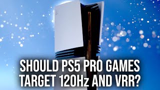 Should PS5 Pro Target HDMI 21 Features  And Especially VRR [upl. by Aneelad]