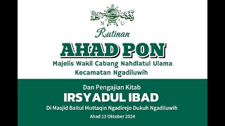 Ahad Pon MWC NU Ngadiluwih 13 Oktober 2024 [upl. by Rriocard]