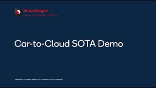 CartoCloud Sotware over the Air SOTA Demo [upl. by Riatsila]