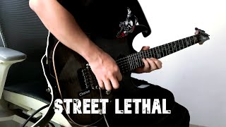 RACER X폴길버트  Street Lethal  Guitar Solo Cover [upl. by Eenehs]