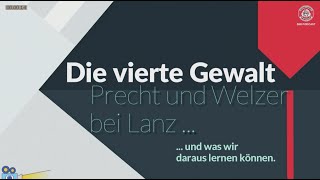 „Die vierte Gewalt“ Precht und Welzer bei Lanz … und was wir daraus lernen können [upl. by Novel]