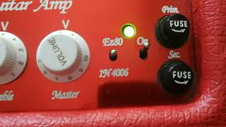 DiY Cornford Harlequin Guitar Amp Clone [upl. by Oijres]