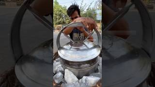 ⚡⚡ Ice Pack Drink Making⚡⚡ shorts telugufoodie esangathulu streetfood foodie omelette [upl. by Mairhpe]