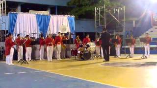 Banda de musica quotOfelia Velasquezquot  Juegos florales 2015 [upl. by Jadda]