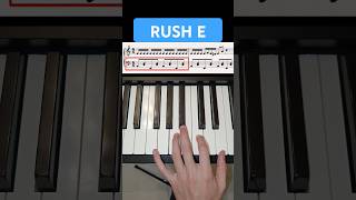 Rush e 100M part 1 rush rushe3 piano music song [upl. by Radley]