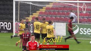 Goal Chris Forrester vs Longford Town 23072023 [upl. by Falo]