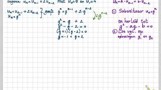 Getal en Ruimte vwo D 64 A Directe formule van unaun1bun2 [upl. by Baniaz553]