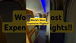 Most Expensive Flights shorts shortsfeed viralshorts trending trendingshorts ytshorts [upl. by Crescantia57]