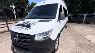 MERCEDESBENZ SPRINTER21 314 CDI LWB L3 H2 Motorhome Conversion 141 BHP ULEZ COMPLIANT [upl. by Winola]