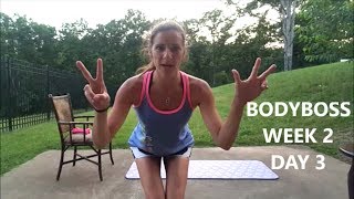 BODYBOSS WEEK 2 DAY 3  BODYBOSS  HIIT WORKOUT [upl. by Ryann889]