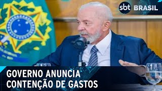 Governo anuncia congelamento de R 15 bilhões para manter meta fiscal zero  SBT Brasil 180724 [upl. by Jago]