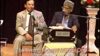 Manna Dey pays tribute to Mohammed Rafi [upl. by Senoj]