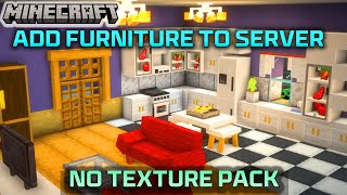 Best Furniture In Minecraft  Minecraft Plugins [upl. by Mosora]