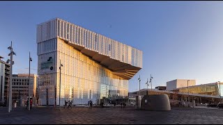 One Of The Most Modern Libraries In The World  The Deichman Library Oslo 2020 [upl. by Waddington872]