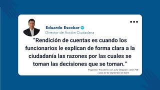 quotLa ciudadanía salvadoreña tiene derecho a exigirle a sus funcionarios que le rindan cuentasquot [upl. by Adekam602]