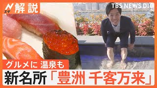 まもなく開業「豊洲 千客万来」を徹底取材 遊ぶ・食べる・買うが楽しめる新スポットはインバウンドを意識【Nスタ解説】｜TBS NEWS DIG [upl. by Elokyn]