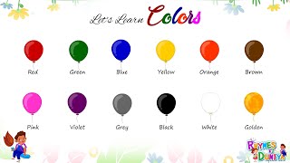 Name of color in English  Learn Color For Kids  Name of colors  Color Videos for Kids  Colors [upl. by Irmo]