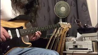 Improvisation in C sharp minor Ash Strat with Maida Vale Alnico IV pickups [upl. by Shaver]