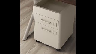 IDASEN  Undercounter Drawer unit  IKEA office furniture [upl. by Eveiveneg]