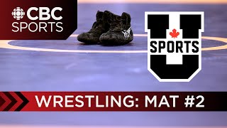 U SPORTS Wrestling Championships  Mat 2  CBC Sports [upl. by Montford]