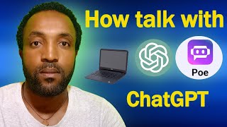 How to talk with poe  ChatGPT  get fast and precise response for your questions poe chatGPT AI [upl. by Ykcir128]