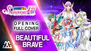 Saint Seiya Saintia Sho Opening Full  The Beautiful Brave Cover [upl. by Dihahs]