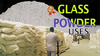 Glass Powder  Glass Powder Uses  Glass Powder Business  Glass Powder Seller [upl. by Shira954]